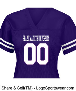 Ladies Praise Waiteth University Jersey Design Zoom